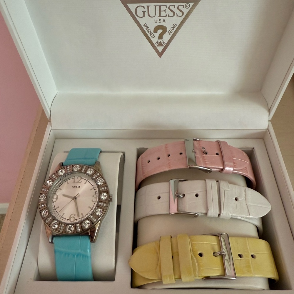 Guess Watch with Crystal Details - Picture 2 of 3